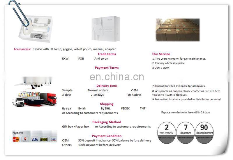 DEESS IPL hair removal machine skin care depilatory