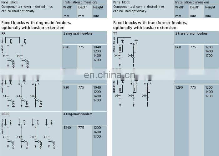 SIEMENS 8DJH-RLR SIEMENS Ring Main Unit SIEMENS RMU