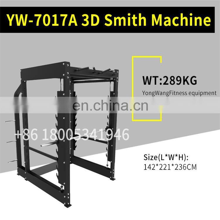 Commercial home gym use multi power 3D simith machine