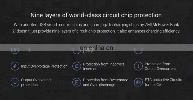 Xiaomi Original Mi Power Bank 3 18W 10000mAh Quick Charge Dual-USB Aluminium Powerbank Fast Charger Portable External Battery