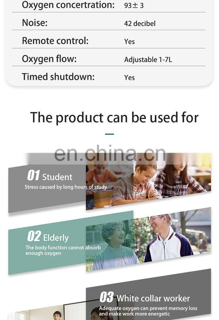 Hot Selling Cheap Custom Portable Concentrator Oxygen 3l With Battery