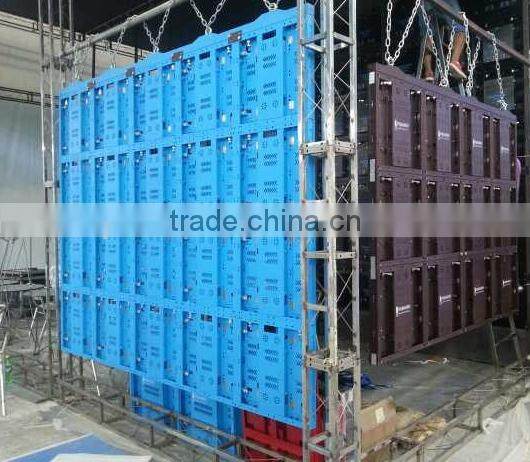 Ali trade assurance slim SMD 3528 indoor p5 rental led display advertising board