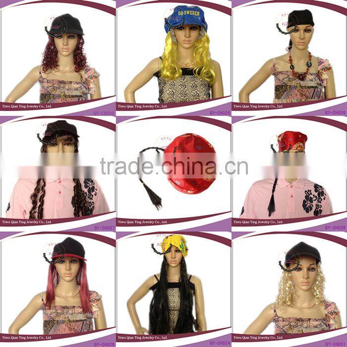 cheap black stretch adjustable wig caps