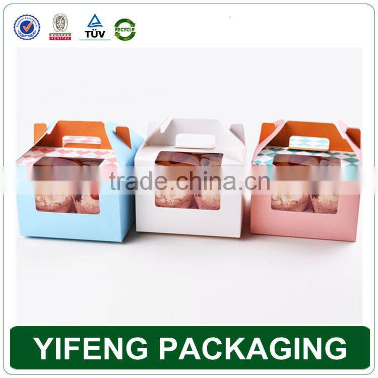 2015 New Design Popular Cheap Custom Paper Cake Box