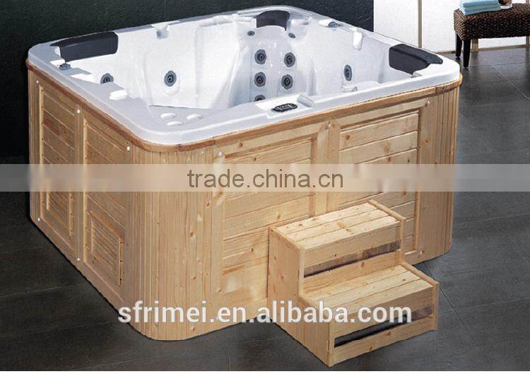 Walk In Spa Bathtub Whirlpool Free standing Outdoor Hot Bath Tub