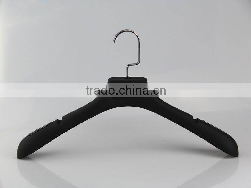HA6914 strong plastic clothes hanger garment coat hanger for store