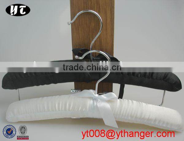 Satin shirt hanger soft clothes fabric hanger