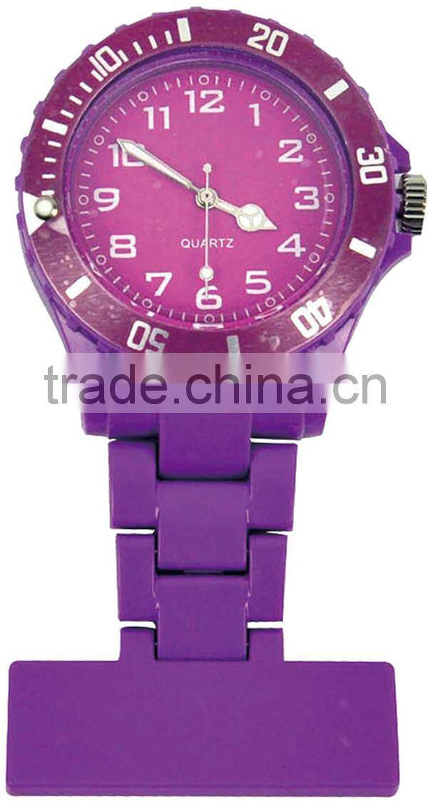 Unique clip watch nurse watch mix colors