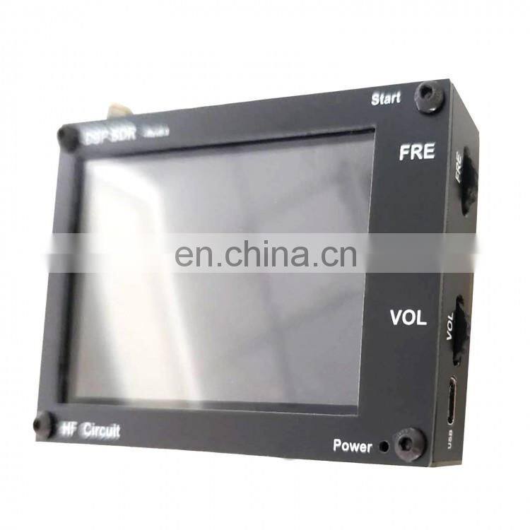 3.5" 50KHz-200MHz Malachite SDR Receiver Malahit SDR Shortwave Radio Receiver 2 Speaker w/ PCB Shell