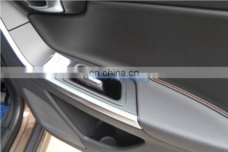 Black Beige Front And Rear Door Handle Storage Box For Volvo XC60 Car-Styling Container Holder Tray Accessories