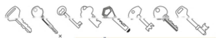 Automatic Key Machine Key Cutting Machine With External Cutter