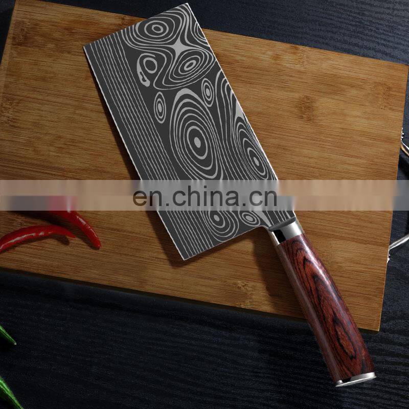 Professional knife the kitchen knife set with pakka wood handle