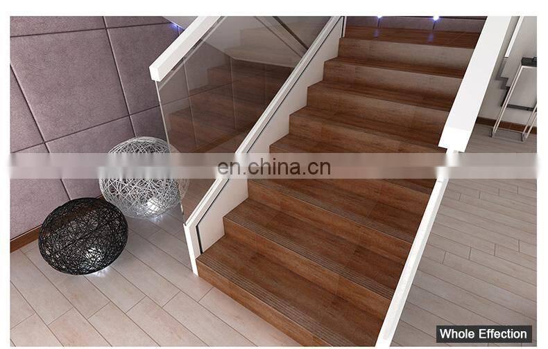 Nice design wood effect ceramic tile stair tile that looks like wood floor