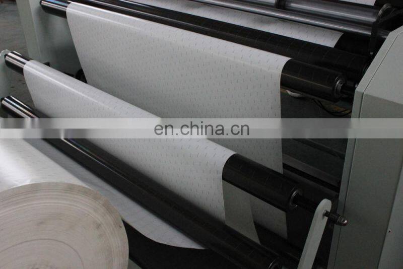 Film and Paper Roll to Sheet Cutting Machine with Slitting Function