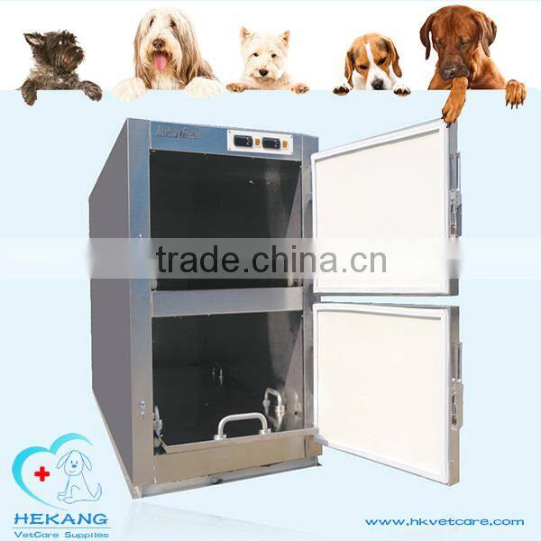 veterinary clinic stainless mortuary freezer