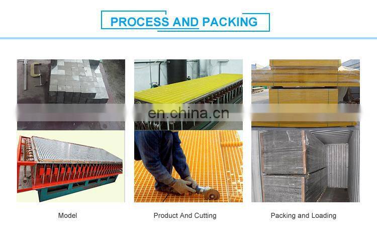 fire retardant FRP floor drain deck walkway grating