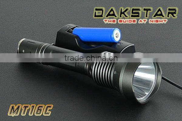 DAKSTAR MT16C XML T6 1015LM 18650 Tactical superbright Military CREE LED Flashlight