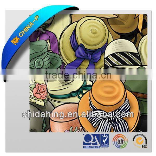 Promotional PVC Mouse Pad broad-brimmed straw hat mouse pad