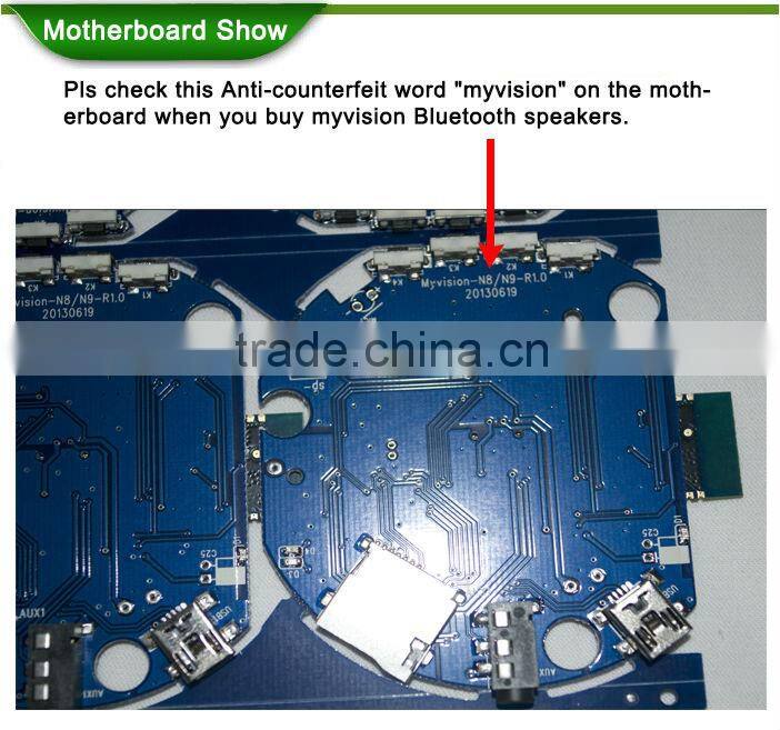 N8S My vision Portable Speaker Bluetooth hands free