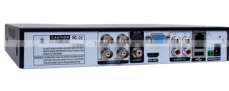 Mini 4CH H.264 CCTV DVR NVR Recorder P2P iCloud 4ch Full D1 Up to HD 1920*1080 CCTV DVR 1080P ONVIF NVR Recorder