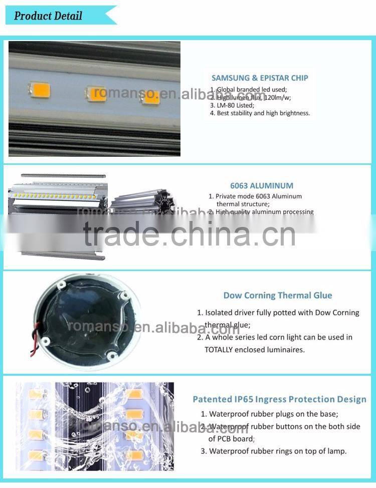 High lumen outdoor ip65 e27 15w led corn lights bulb ul ce rohs approval