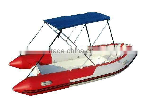 (CE)PVC Tube Fiberglass RIB Inflatable Boat