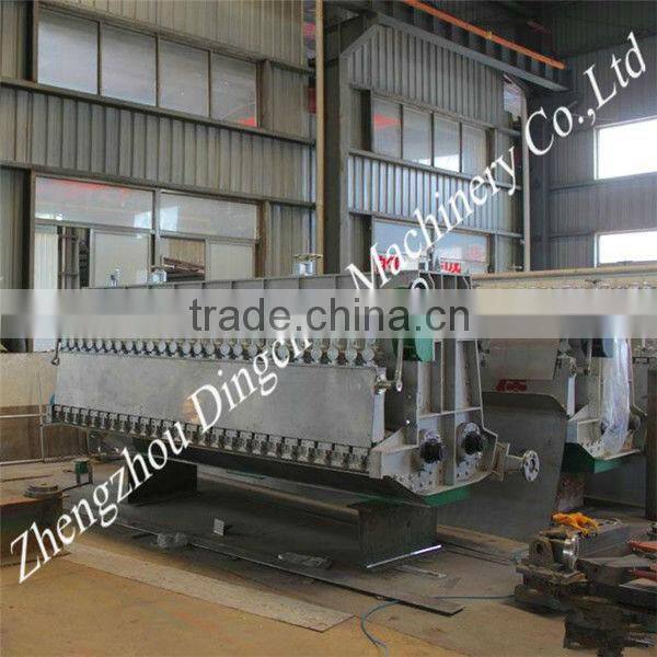 High pressure head box in long mesh paper making machine