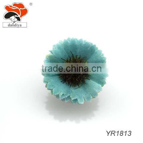 Blue fabric flower handmade ring wholesale