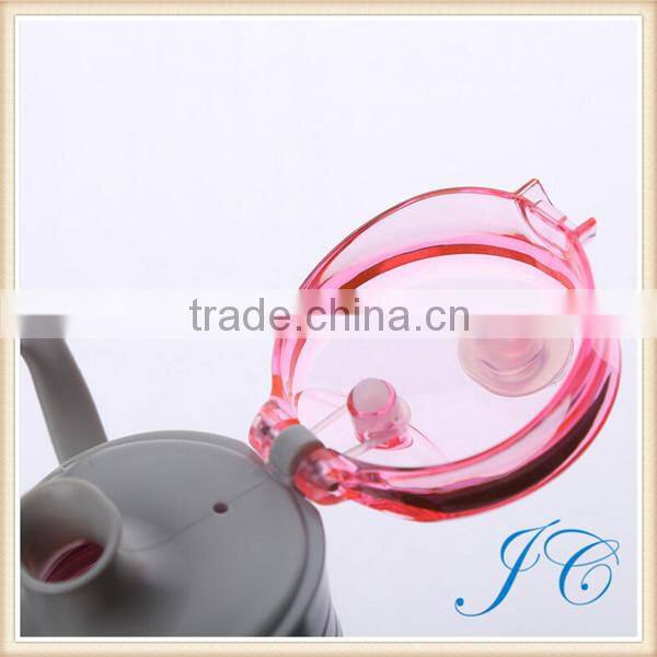 2015 Fashion Humanized Design Plastic Water Bottle With Unique Design