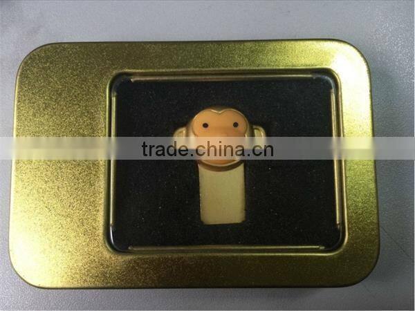 2016 promotion latest special design new aarrivel monkey shape 64gb usb flash drive