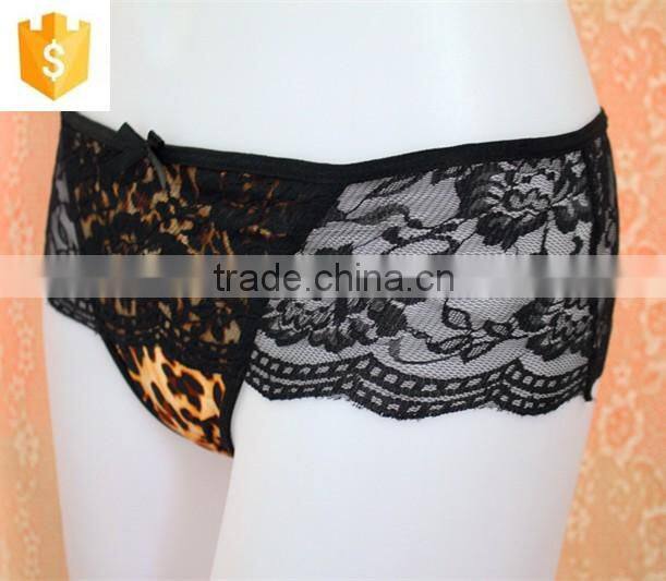 french lace panties leopard print sexy women lingerie