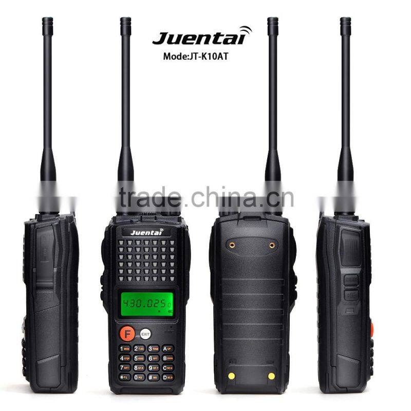 JUENTAI JT-K10AT UHF 400-470MHZ Hight Power 10W Handheld Long Range Walkie Talkie
