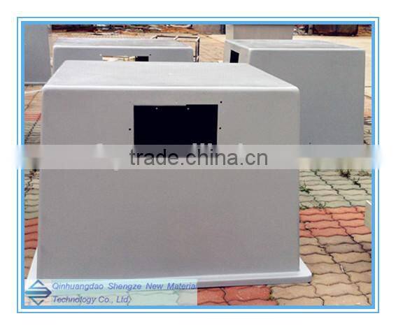 FRP Hand Lay-up battery cupboard/ fiber glass battery box/underground battery cabinet