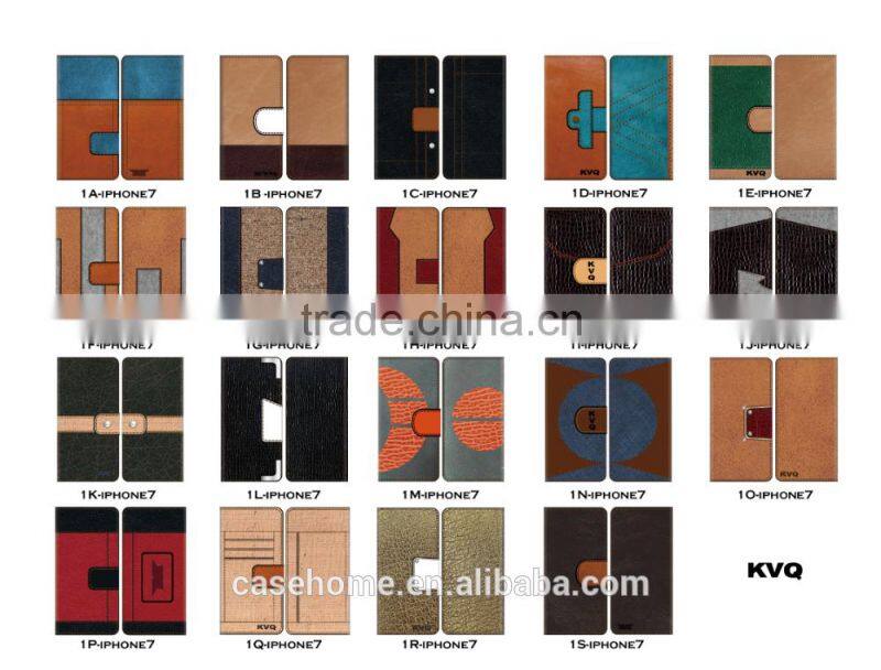zipper walelt leather case for lenovo phab plus