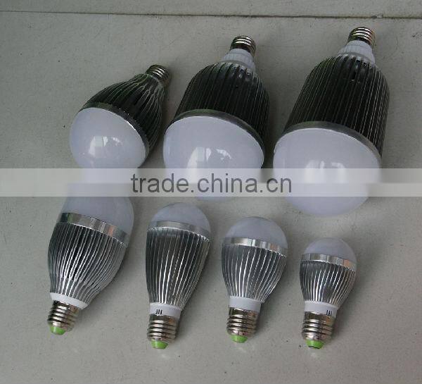 High lumen CRI>80 PF0.9 led bulb e27 b22 3w 5w 7w 9w 12w 18w 24w aluminum led bulb lamp 2 years
