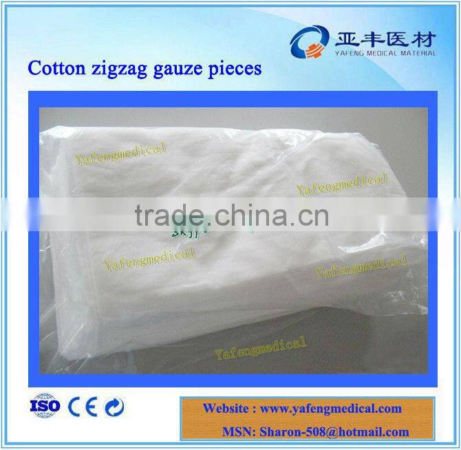 gauze zigzag