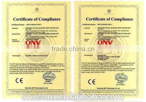 48V 1.25A CATV solution EOC one port EoC Ethernet over Coax for transmission media