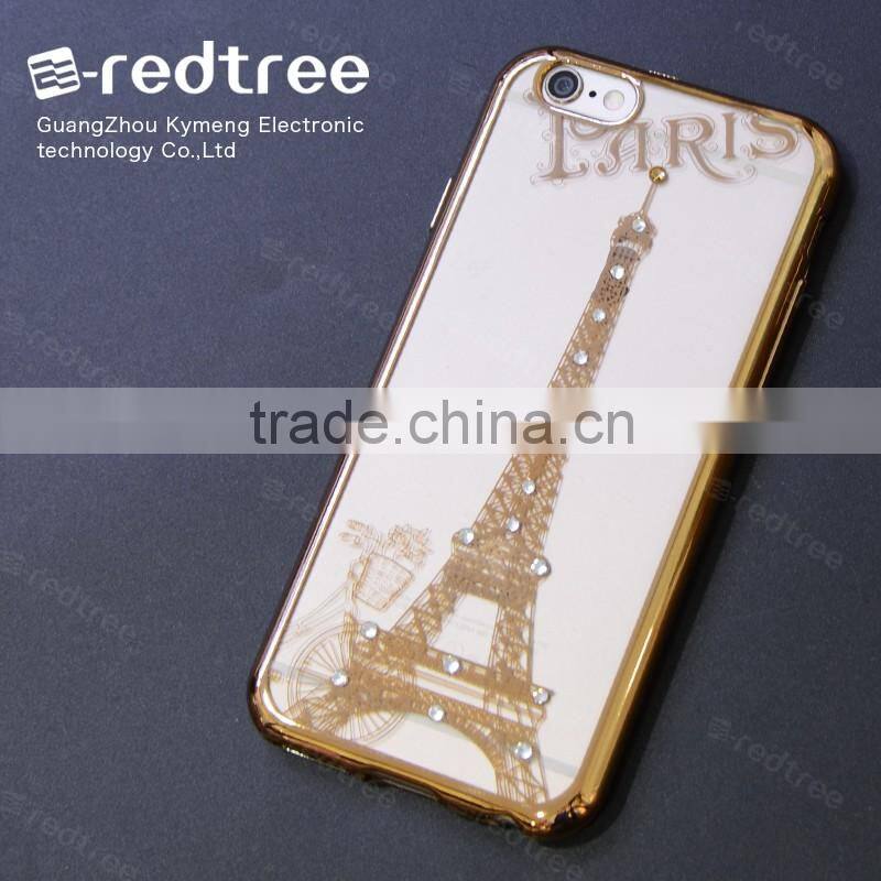 2016 Antigravity Electroplate Mobile phone Back case for Ipone 6 ,6s 7