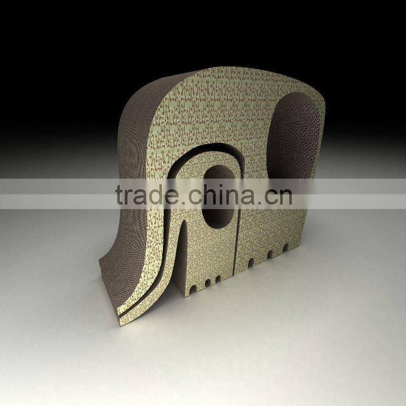 cat scratching board