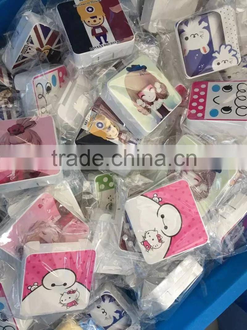 3D cartoon contact lens case