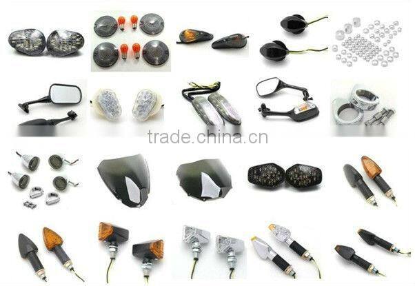 universal integrated LED Turn Signal Motorcycle Mirrors