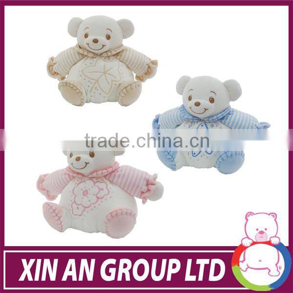 EN71 Promotional 100% polyester plush toys kids diy gift set