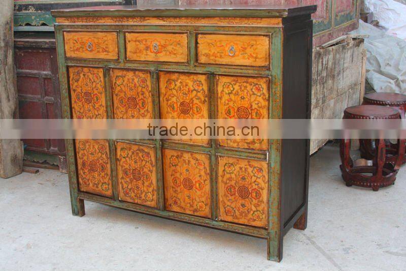 chinese antique Mongolia cabinet