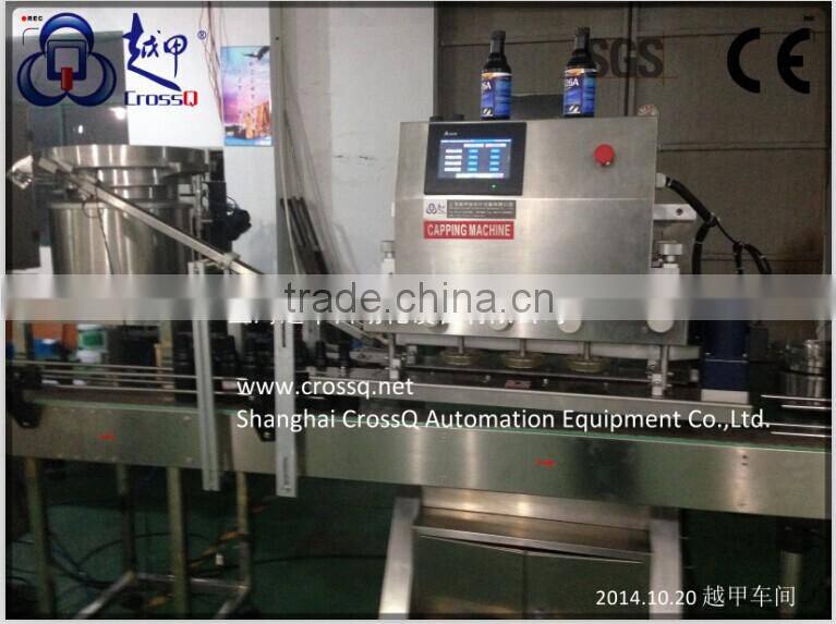ten heads plastic pail antiseptic liquid Full Automatic Liquid Filling Line