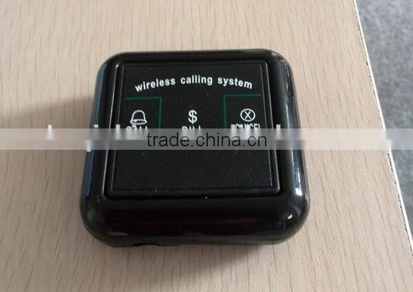 Wireless Guest Paging System -NEW Table Wireless Call Bell Made In China For Cafe/Coffee Paging CE Passed