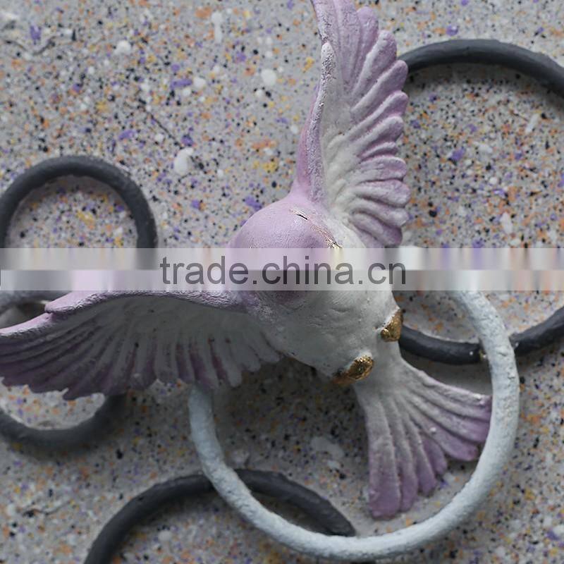 3d Oil Painting On Canvas with happy birds home decor resin relief painting
