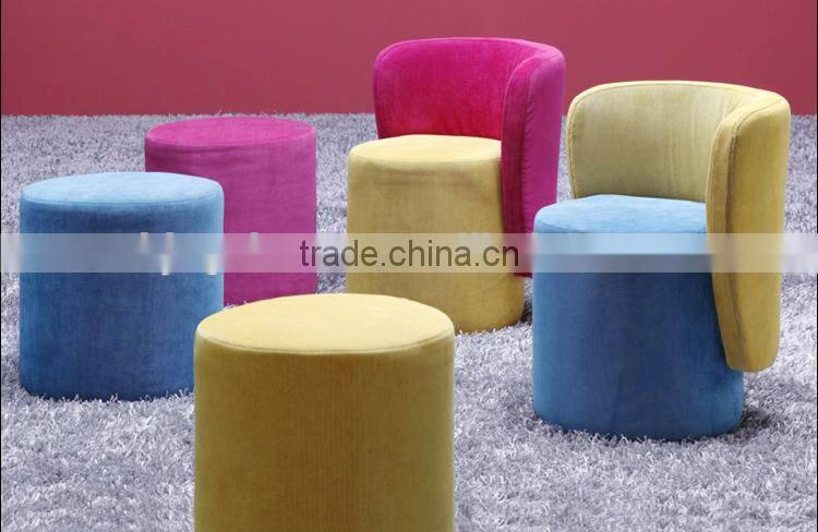 S272 Outdoor Indoor Relax Fabric Small Ottoman