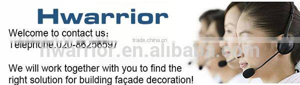 Aluminum frame curtain wall with professional design and competitive price