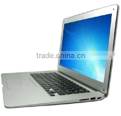 Factory offer Dual core D2500 Laptop with WIFI+Camera 2G/320G Memory