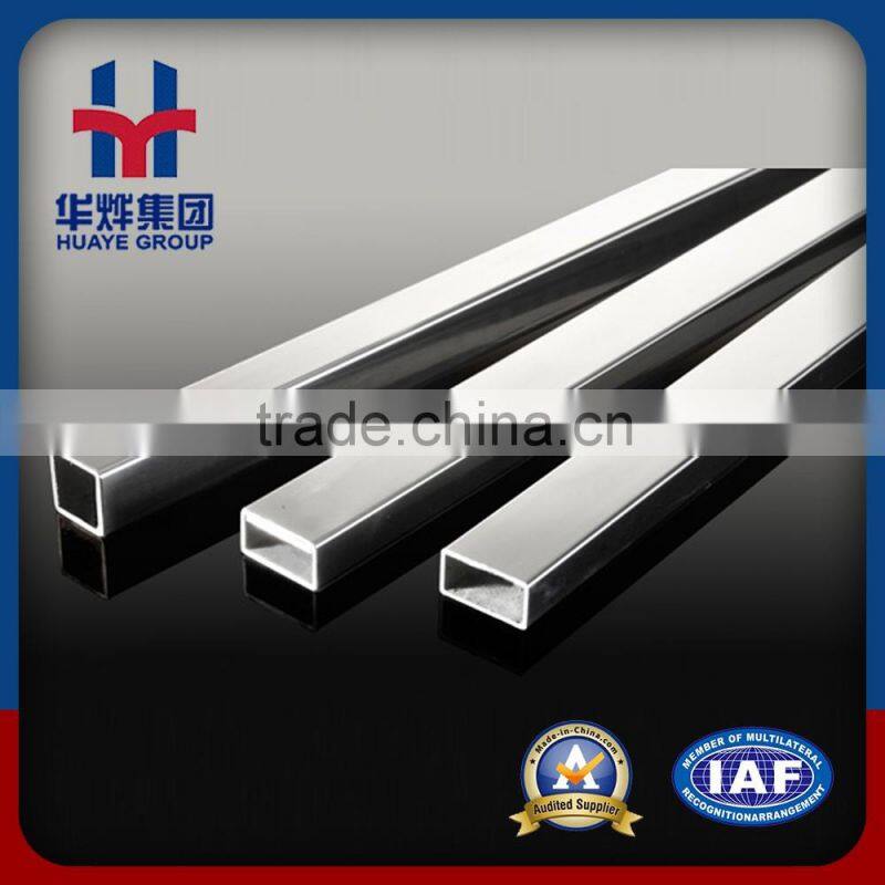 Rectangle 2 Inch 201 Stainless Steel Pipe